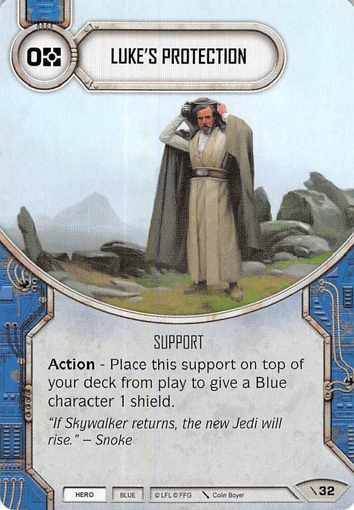 Image for Luke's Protection (Two-Player Game) (32) - Star Wars: Destiny