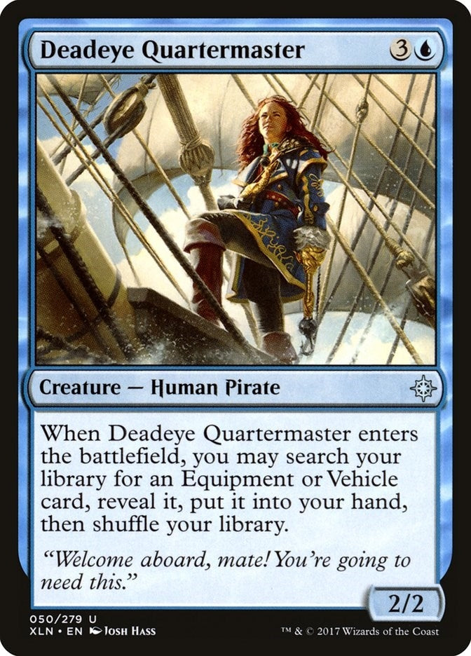Image for Deadeye Quartermaster (Ixalan) (50) - Magic: The Gathering