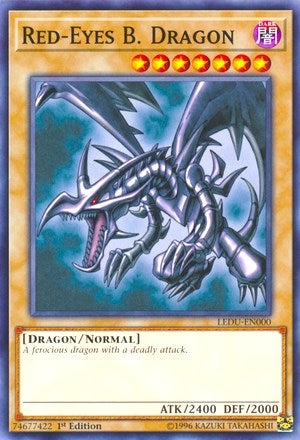 Image for Red-Eyes B. Dragon (Legendary Duelists) (LEDU-EN000) - YuGiOh