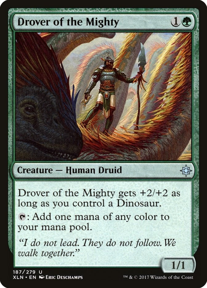 Image for Drover of the Mighty (Ixalan) (187) - Magic: The Gathering
