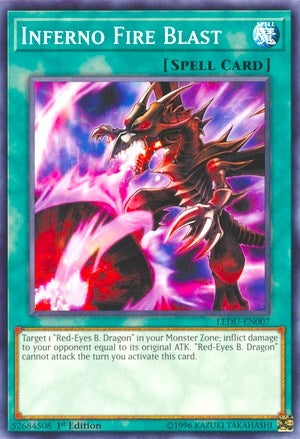 Image for Inferno Fire Blast (Legendary Duelists) (LEDU-EN007) - YuGiOh