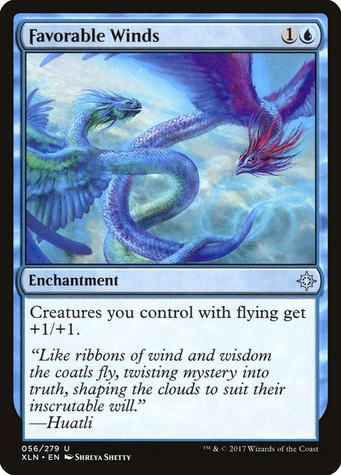 Image for Favorable Winds (Ixalan) (56) - Magic: The Gathering