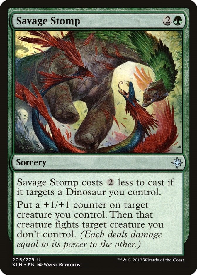 Image for Savage Stomp (Ixalan) (205) - Magic: The Gathering