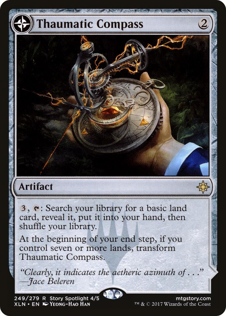 Image for Thaumatic Compass (Ixalan) (249) - Magic: The Gathering
