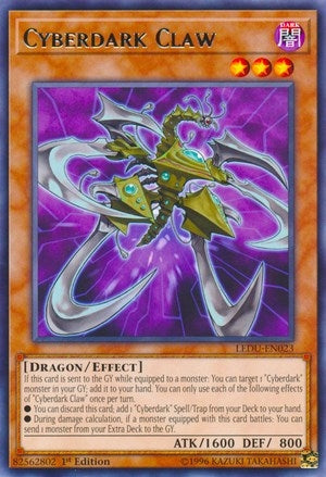 Image for Cyberdark Claw (Legendary Duelists) (LEDU-EN023) - YuGiOh