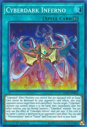 Image for Cyberdark Inferno (Legendary Duelists) (LEDU-EN025) - YuGiOh