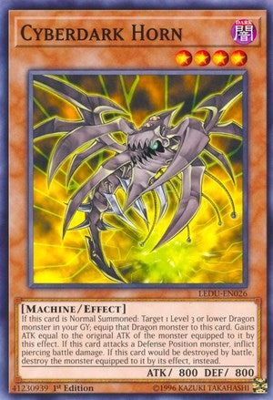 Image for Cyberdark Horn (Legendary Duelists) (LEDU-EN026) - YuGiOh