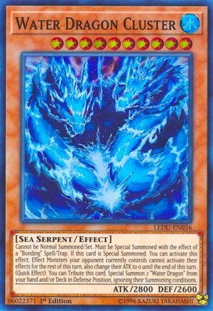 Image for Water Dragon Cluster (Legendary Duelists) (LEDU-EN036) - YuGiOh