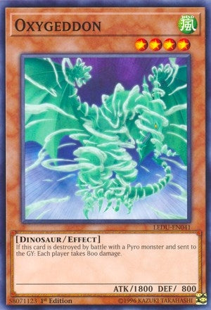Image for Oxygeddon (Legendary Duelists) (LEDU-EN041) - YuGiOh