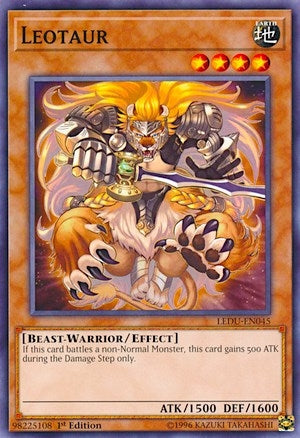 Image for Leotaur (Legendary Duelists) (LEDU-EN045) - YuGiOh