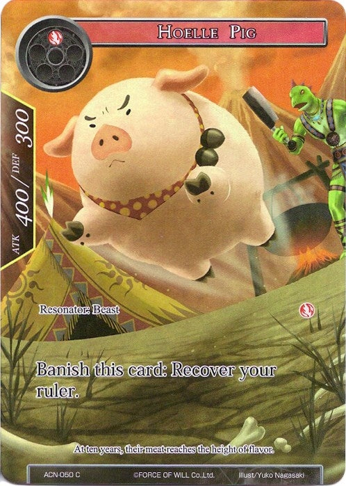 Image for Hoelle Pig (Full Art) (Ancient Nights) (ACN-050) - Force of Will