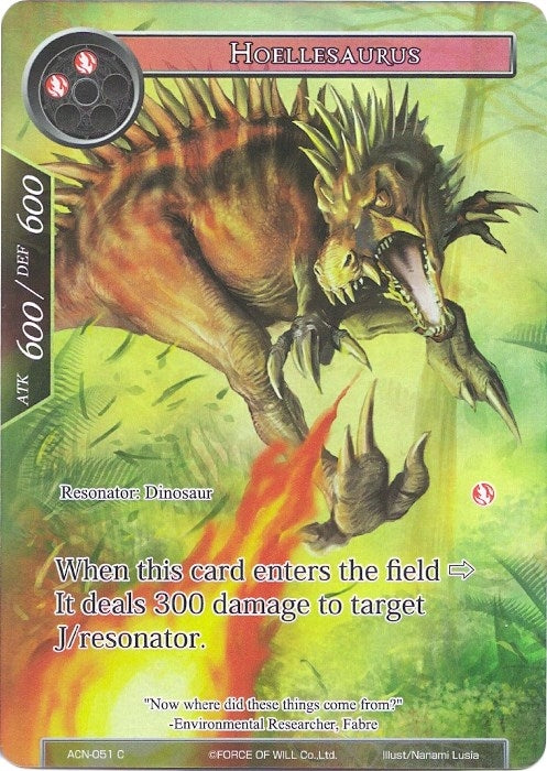 Image for Hoellesaurus (Full Art) (Ancient Nights) (ACN-051) - Force of Will