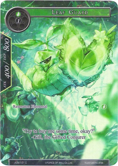 Image for Leaf Guard (Full Art) (Ancient Nights) (ACN-101) - Force of Will