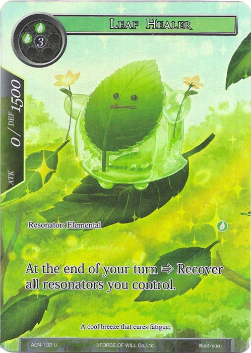 Image for Leaf Healer (Full Art) (Ancient Nights) (ACN-102) - Force of Will