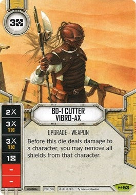 Image for BD-1 Cutter Vibro-AX (Card Only) (Empire at War) (53) - Star Wars: Destiny