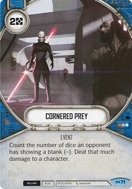 Image for Cornered Prey (Empire at War) (71) - Star Wars: Destiny
