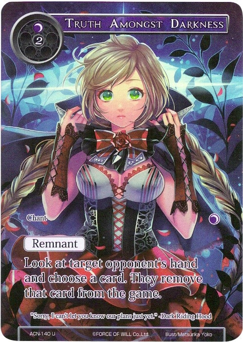 Image for Truth Amongst Darkness (Full Art) (Ancient Nights) (ACN-140) - Force of Will