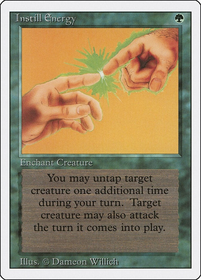 Image for Instill Energy (Revised Edition) - Magic: The Gathering
