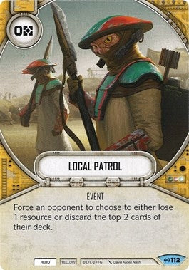 Image for Local Patrol (Empire at War) (112) - Star Wars: Destiny