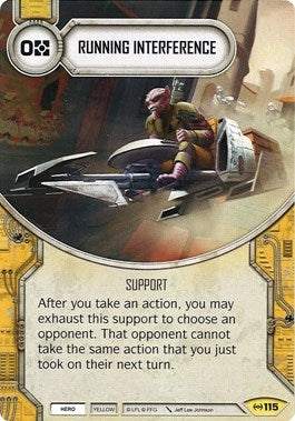 Image for Running Interference (Empire at War) (115) - Star Wars: Destiny