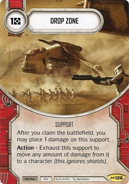 Image for Drop Zone (Empire at War) (126) - Star Wars: Destiny