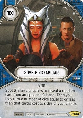 Image for Something Familiar (Empire at War) (133) - Star Wars: Destiny
