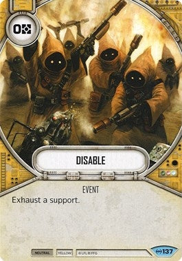 Image for Disable (Empire at War) (137) - Star Wars: Destiny