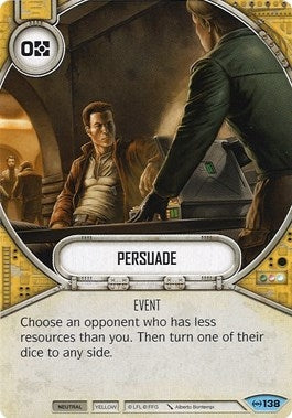Image for Persuade (Empire at War) (138) - Star Wars: Destiny