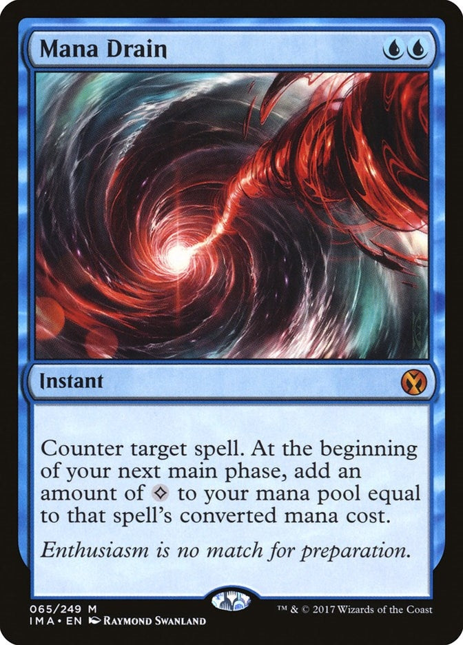 Image for Mana Drain (Iconic Masters) (65) - Magic: The Gathering