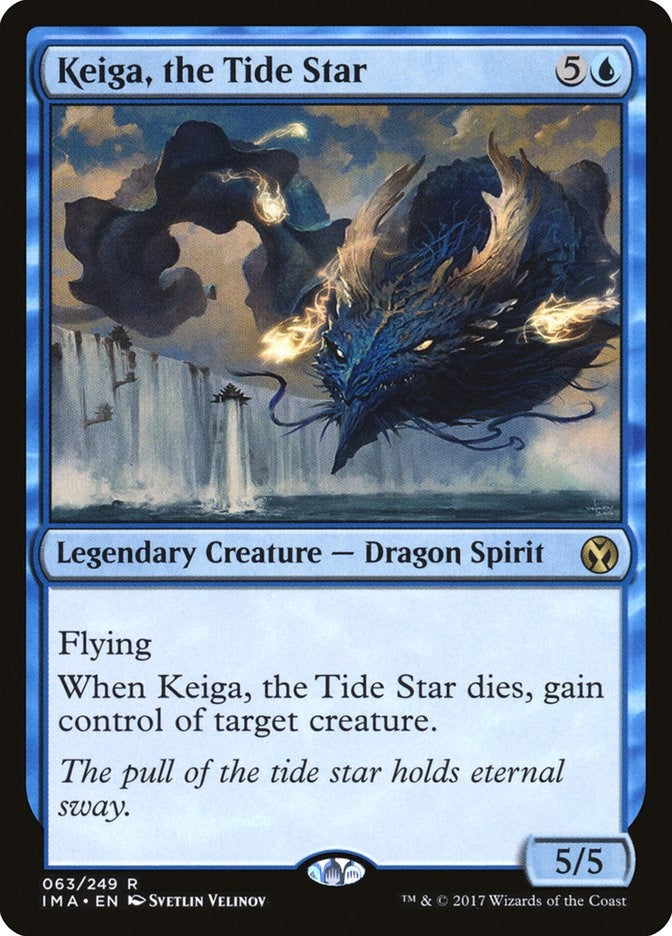 Image for Keiga, the Tide Star (Iconic Masters) (63) - Magic: The Gathering