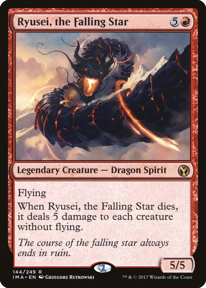 Image for Ryusei, the Falling Star (Iconic Masters) (144) - Magic: The Gathering