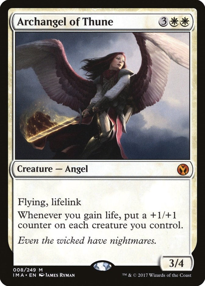 Image for Archangel of Thune (Iconic Masters) (8) - Magic: The Gathering