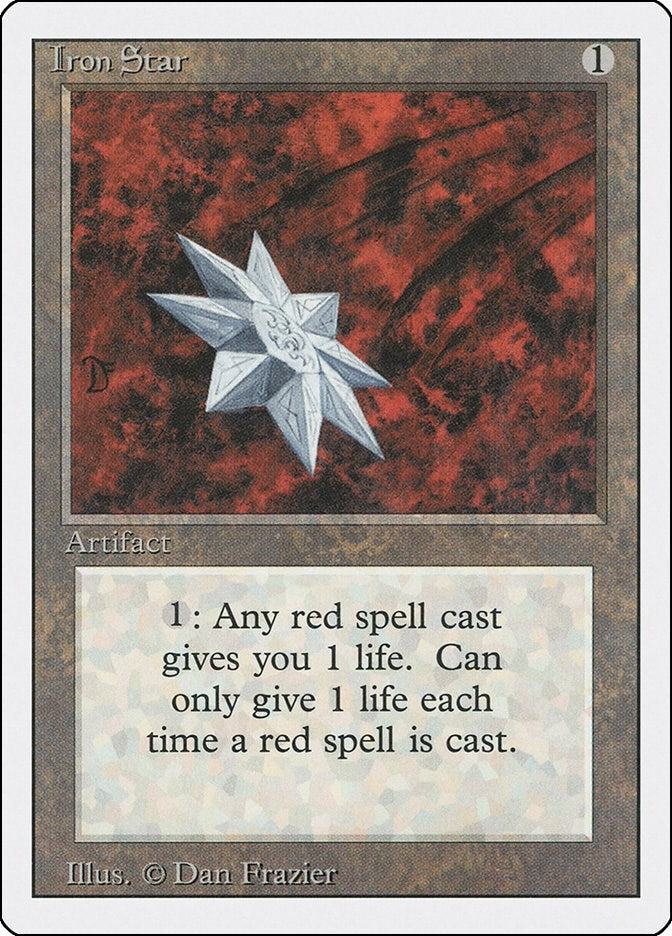 Image for Iron Star (Revised Edition) - Magic: The Gathering