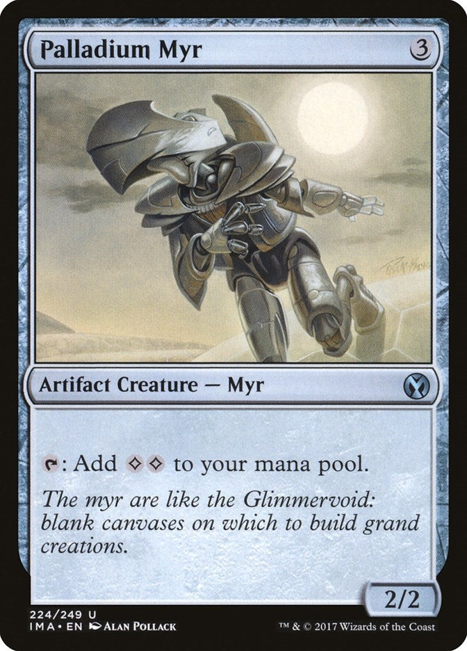 Image for Palladium Myr (Iconic Masters) (224) - Magic: The Gathering