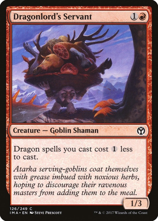 Image for Dragonlord's Servant (Iconic Masters) (126) - Magic: The Gathering