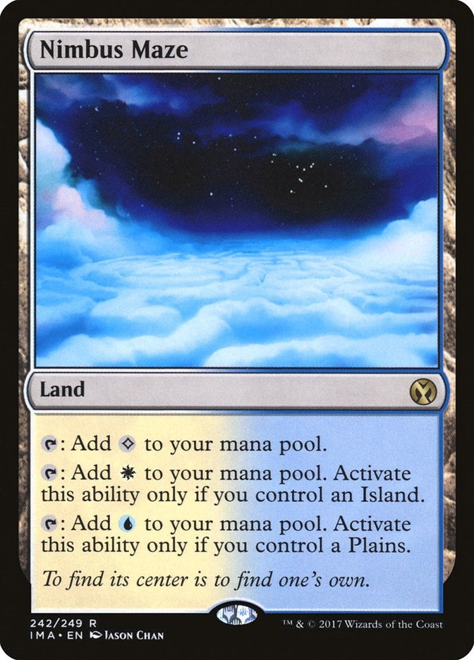 Image for Nimbus Maze (Iconic Masters) (242) - Magic: The Gathering