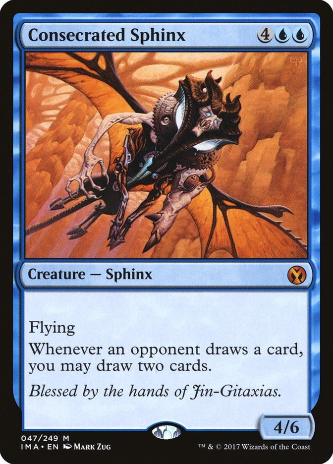 Image for Consecrated Sphinx (Iconic Masters) (47) - Magic: The Gathering