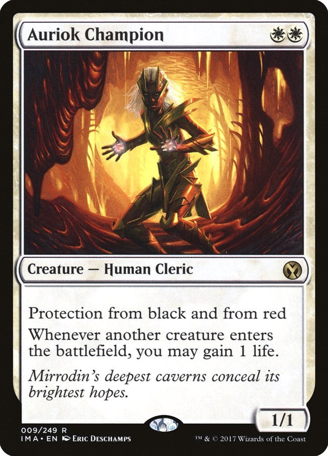 Image for Auriok Champion (Iconic Masters) (9) - Magic: The Gathering