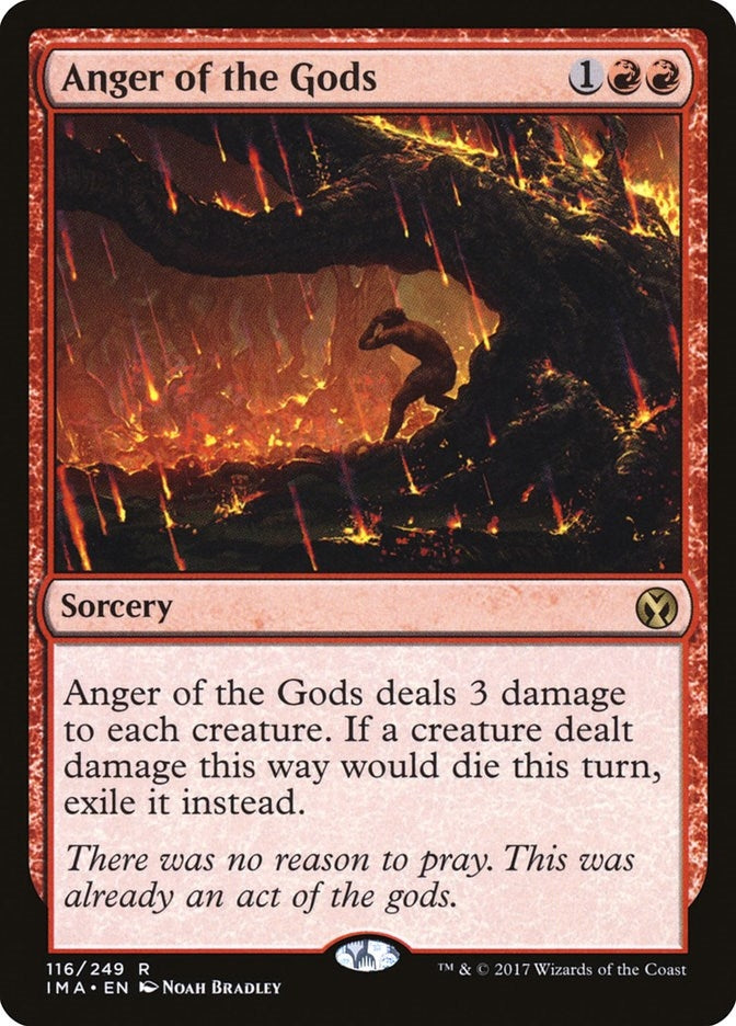 Image for Anger of the Gods (Iconic Masters) (116) - Magic: The Gathering