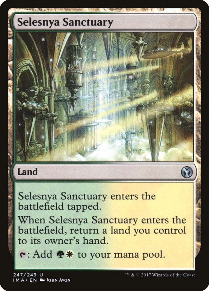 Image for Selesnya Sanctuary (Iconic Masters) (247) - Magic: The Gathering