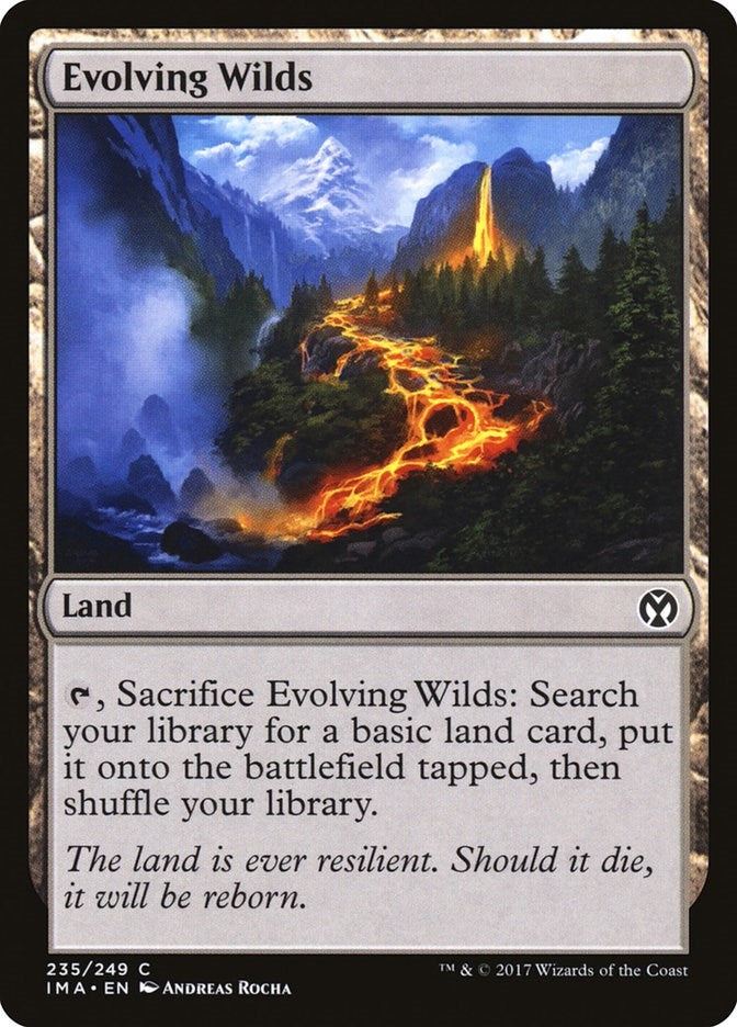 Image for Evolving Wilds (Iconic Masters) (235) - Magic: The Gathering