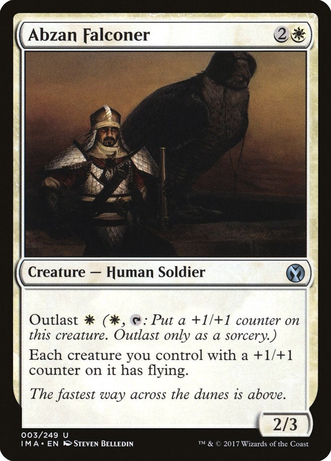 Image for Abzan Falconer (Iconic Masters) (3) - Magic: The Gathering
