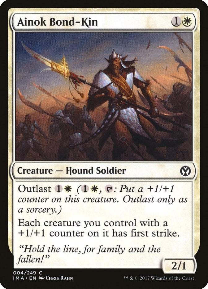 Image for Ainok Bond-Kin (Iconic Masters) (4) - Magic: The Gathering