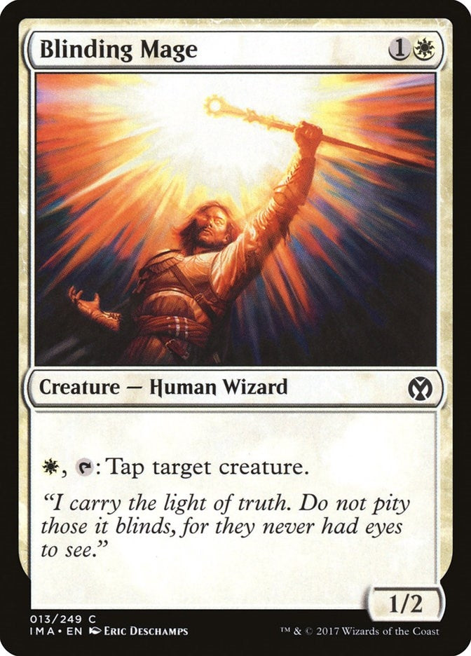 Image for Blinding Mage (Iconic Masters) (13) - Magic: The Gathering