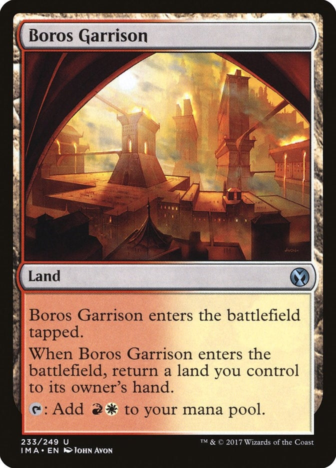 Image for Boros Garrison (Iconic Masters) (233) - Magic: The Gathering