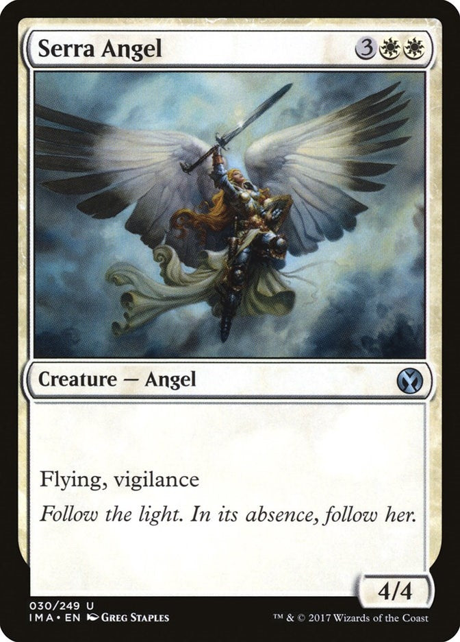 Image for Serra Angel (Iconic Masters) (30) - Magic: The Gathering