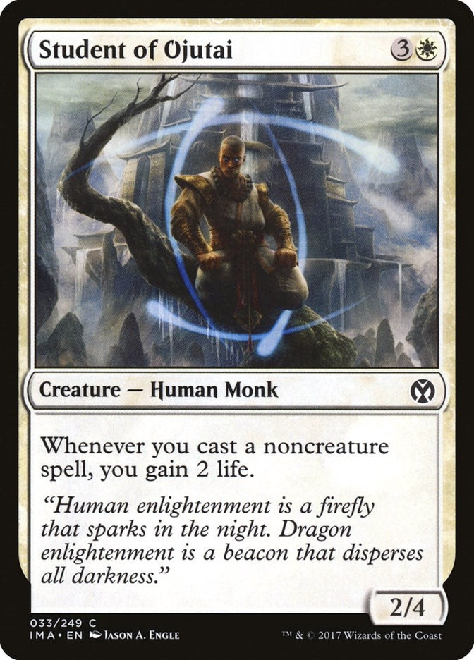 Image for Student of Ojutai (Iconic Masters) (33) - Magic: The Gathering