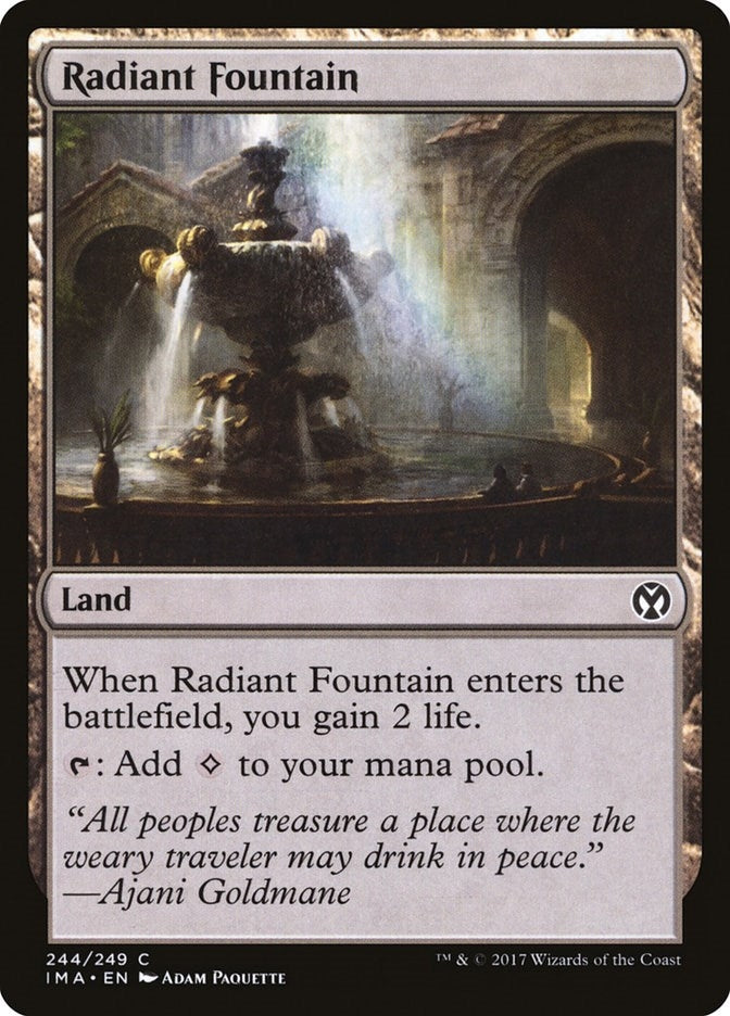 Image for Radiant Fountain (Iconic Masters) (244) - Magic: The Gathering