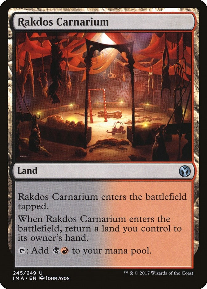 Image for Rakdos Carnarium (Iconic Masters) (245) - Magic: The Gathering