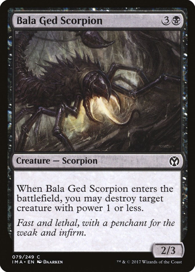 Image for Bala Ged Scorpion (Iconic Masters) (79) - Magic: The Gathering